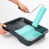18 Pack 9" x 1/2" Nap Microfiber Paint Roller Covers,