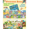 Benresive Jelly Reusable Sticker Book for Toddlers 2-4 Years, 3