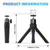 UVVRUR Projector Stand Projector Mini Table Tripod with 1/4 Inch