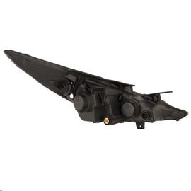 HEADLIGHTSDEPOT Chrome Housing Halogen Headlight Compatible with Hyundai Sonata 2011-2014 Includes Right Passenger Side Headlamp