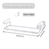 CINPIUK Under Cabinet Clothes Hanger Organizer Stacker for Laundry Room,