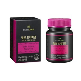 Nutricore Iron Premium 60 tablets / 뉴트리코어 철분 프리미엄 60정