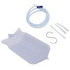 Silicone Enema Bag Kit Portable Enema Douche Bag Home Colon