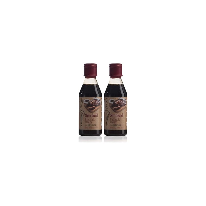 Messino Smoked Balsamic Vinegar Glaze imported from Greece, 250ml