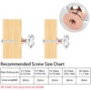 [12 PCS] Rose Gold Base Crystal Clear Glass Cabinet Drawer