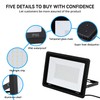 4Pack-60W LED Flood Light Outdoor,6600lm LED Work Light with 6FT