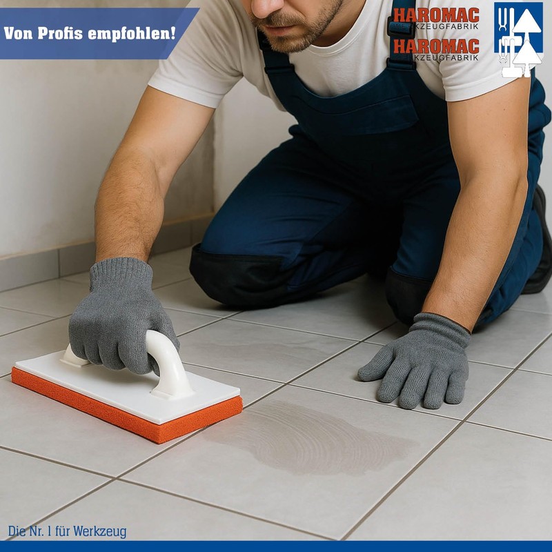 HAROMAC Sponge Board with Red Coarse Sponge Rubber Pad |