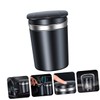 iplusmile 1pc Portable Ash Holder with Lid Led Light Design
