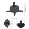 100pcs Drip Emitter 4mm Pressure Compensation Uniform Flowing PP Irrigation