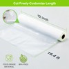 MAGIC SEAL Vacuum Sealer Bags, 3 Rolls 12’’ × 16.4’