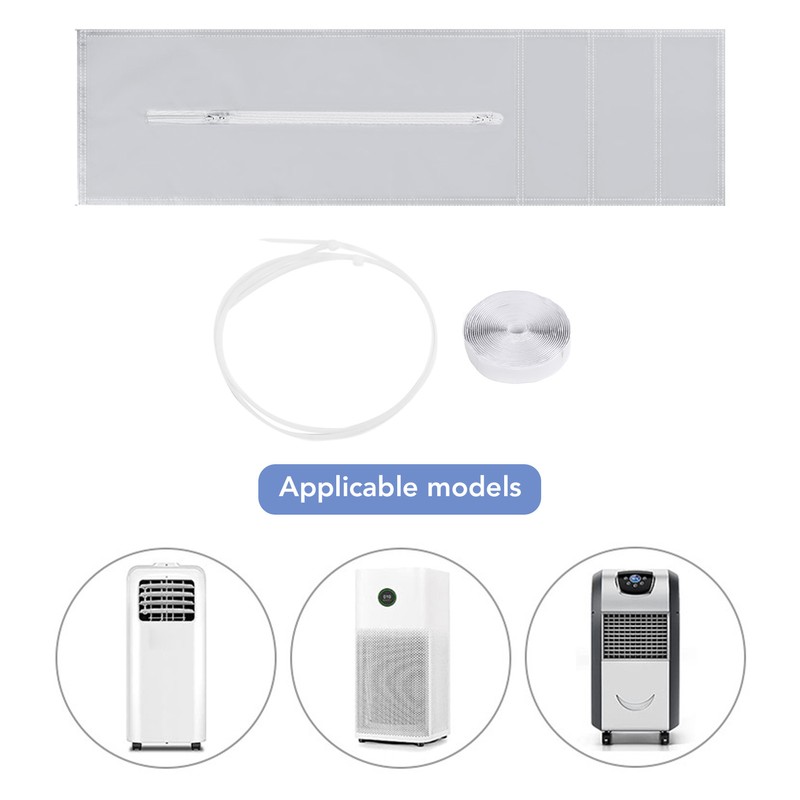 AC Window Sealing Cloth Universal Waterproof Encrypted Polyester Portable Air