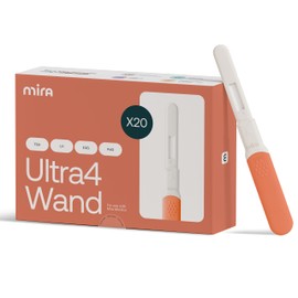 Mira Ultra4 Wands, Track 4 Key Fertility Hormones LH, PdG, E3G, and FSH for Family Planning & Pregnancy, Use at Home with The Mira Fertility Monitor Kit + App, 20 Ovulation Test Strips