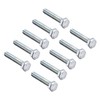 sourcing map Hex Head Screw Bolts Carbon Steel 1/4"-20x1-1/2" Fastener