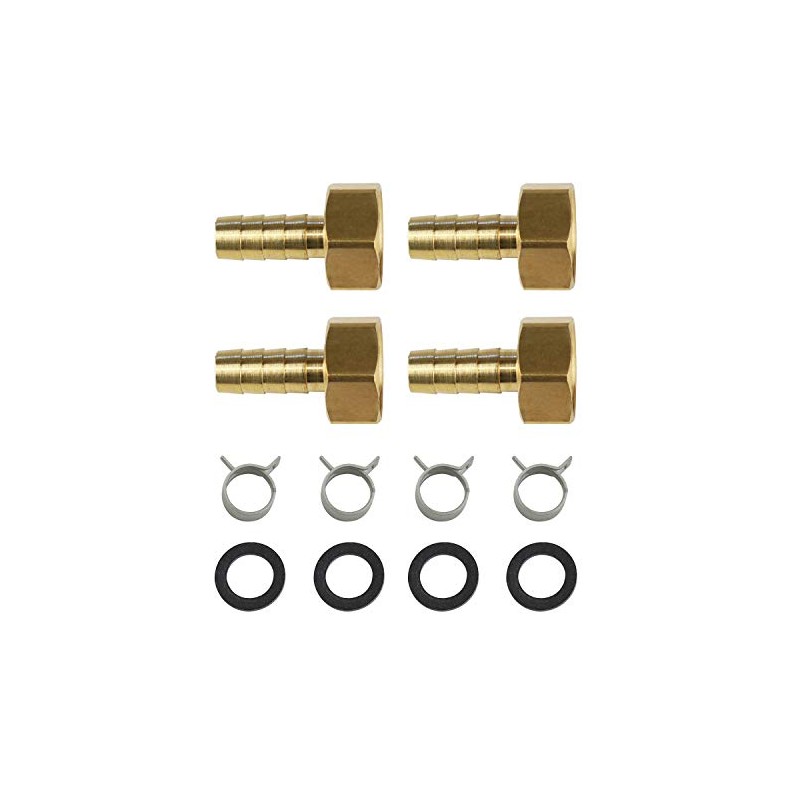 LIVILACK BRH4-10 10A Pair Resin Tube Parts Set (4 Pieces)