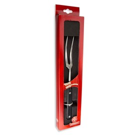 Mundial 5100 Series 4-Inch Cook's Fork with Curved Tines, Black