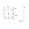 Visaton FR 58 Speaker Protective Grille (L x W x