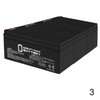 ML3-12 - 12 Volt 3 AH SLA Battery - Pack
