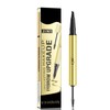 2 In 1 Brow Pencil And Eyebrow Gel - 4-Fork-Tip