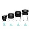 KeepCup Original, Lightweight Plastic Reusable Coffee Cup with Splashproof Sipper