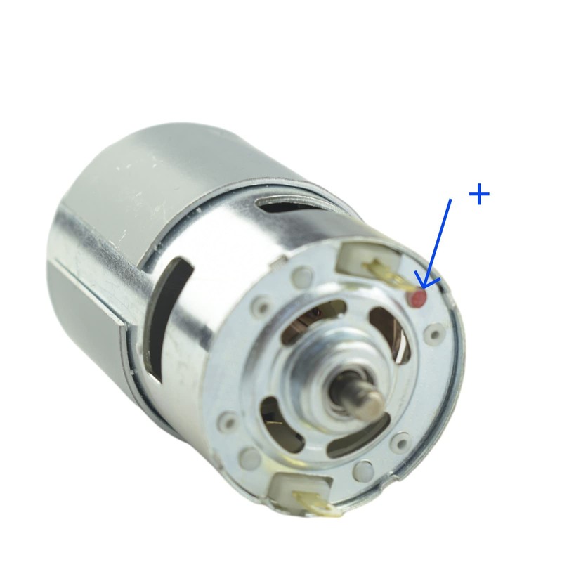 CONQUERALL 775 DC Motor 12V/24V 14500-29000RPM Double Ball Bearing High