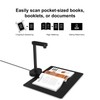 VIISAN A8401 Document Scanner Camera: 16MP Output, Portable USB Camera