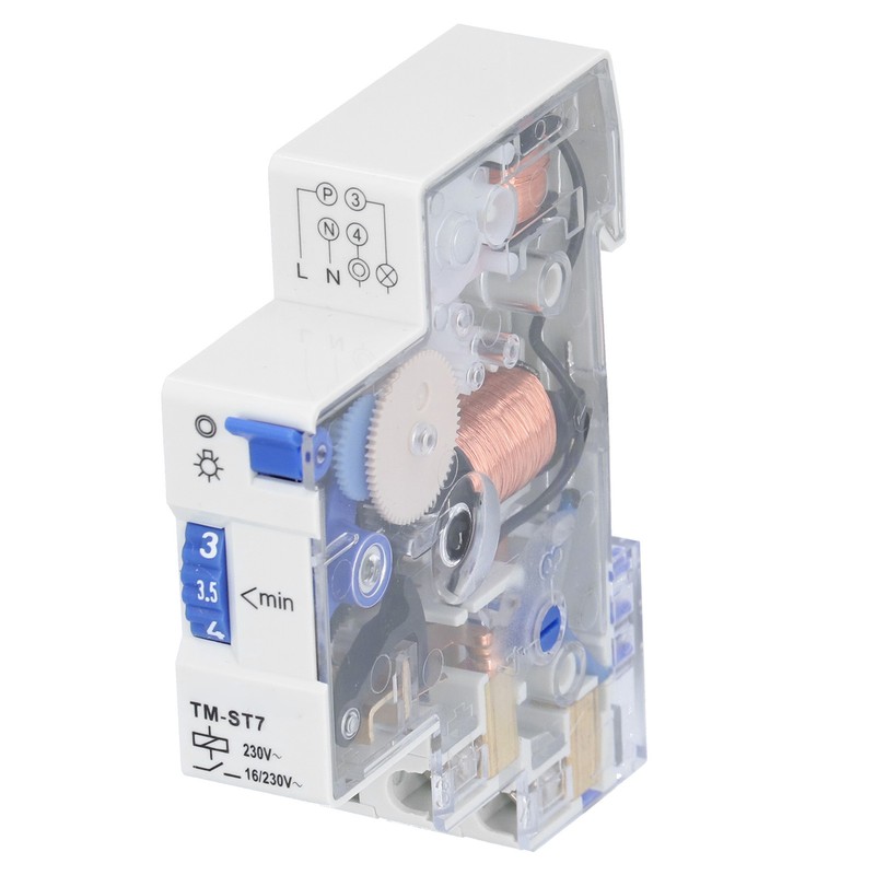 Time Switch Mechanical Adjustable Control Timer 7 Minutes Interval AC220230V
