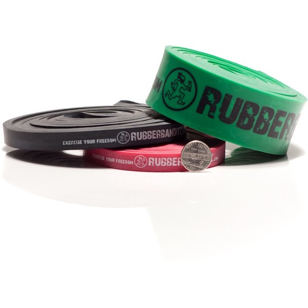 Rubberbanditz Pull Up Assit Bands | Heavy Duty Resistance Exercise