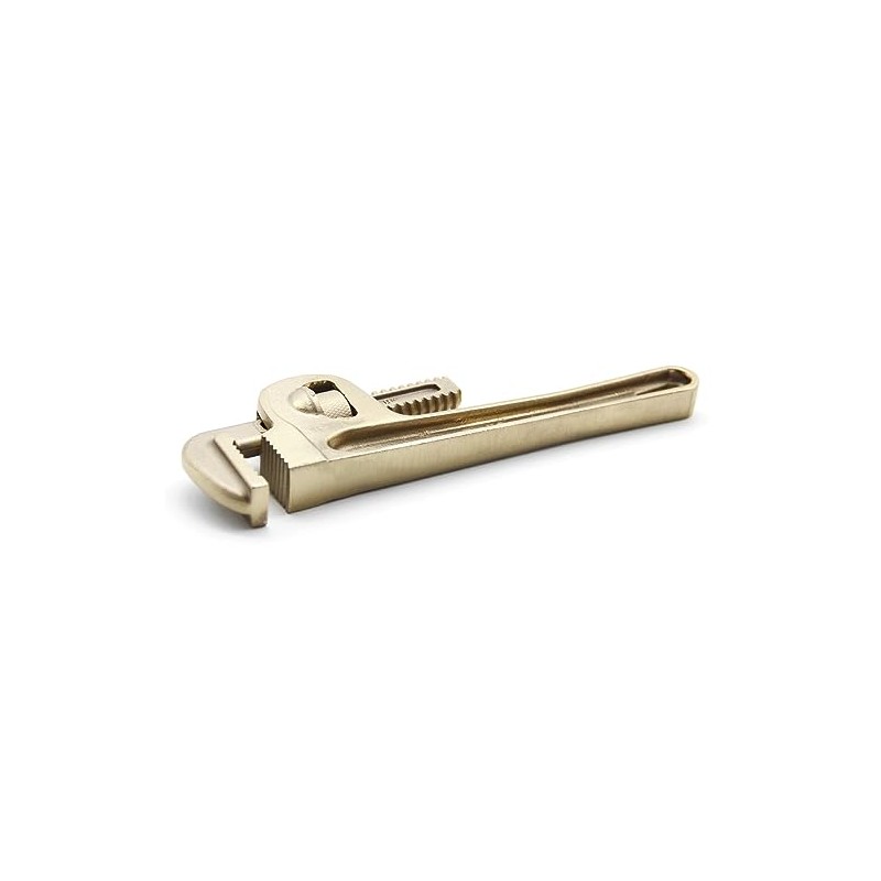 TMAX 8 Inch Non Sparking Pipe Wrenches, Aluminum-Bronze Non Spark