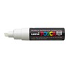 UNI-BALL POSCA MARKER PEN PC-8K WHITE - SINGLE PEN