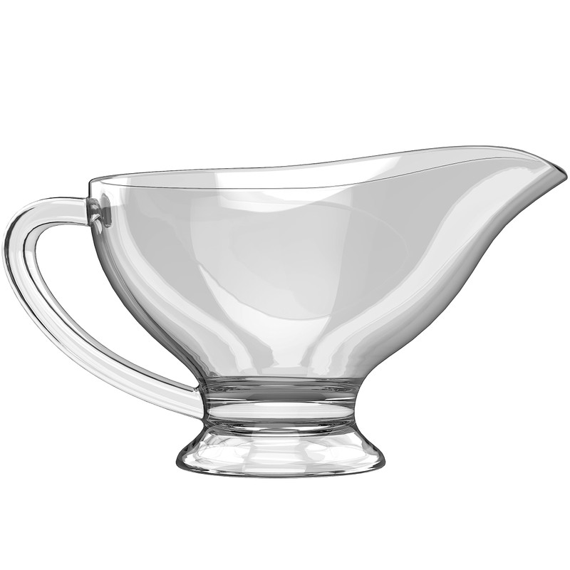 RONDURE SET OF 2 Glass Gravy Boat - 7 oz