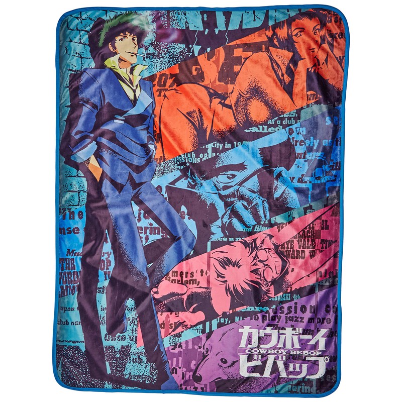 Cowboy Bebop- Spike Sublimation Throw Blanket