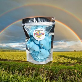 Freeze Dried Peeps - Tip Top Treats (Freeze Dried Crunchy Candies) - Flavors: Blue Raspberry