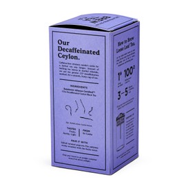 Brew Tea Co - Decaffeinated Ceylon Loose Leaf Tea - Chocolatey & Sweet - 113g