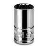 Capri Tools 9 mm Shallow Socket, 1/4 in. Drive, 12-point,