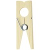 Artemio 14 cm Maxi Wooden Peg, Beige