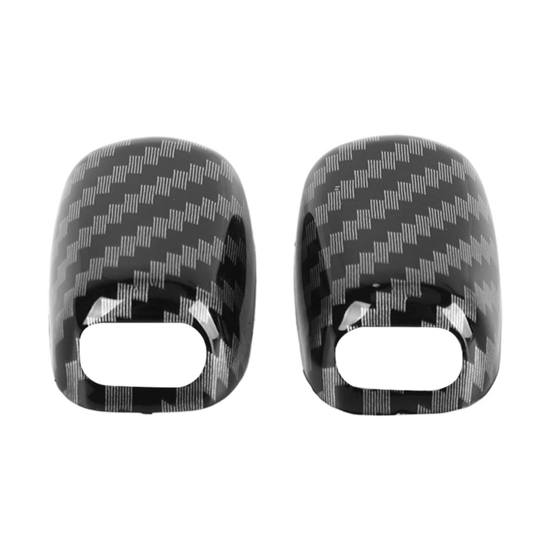 2PCs Car Windshield Spray Nozzle Cover Windscreen Wiper Washer Cap