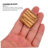 Operitacx Wooden Ring Blank Kit 24pcs Jewelry Making Supplies for