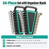 Ratcheting Combination Wrench Set for Auto & Home Repairs –