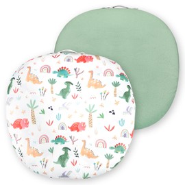 WINGHENLEE Newborn Lounger Cover, Baby Lounger for Girls Boys, Soft Removable Slipcover Fits Newborn Lounger, Dinosaur (Cover Only)