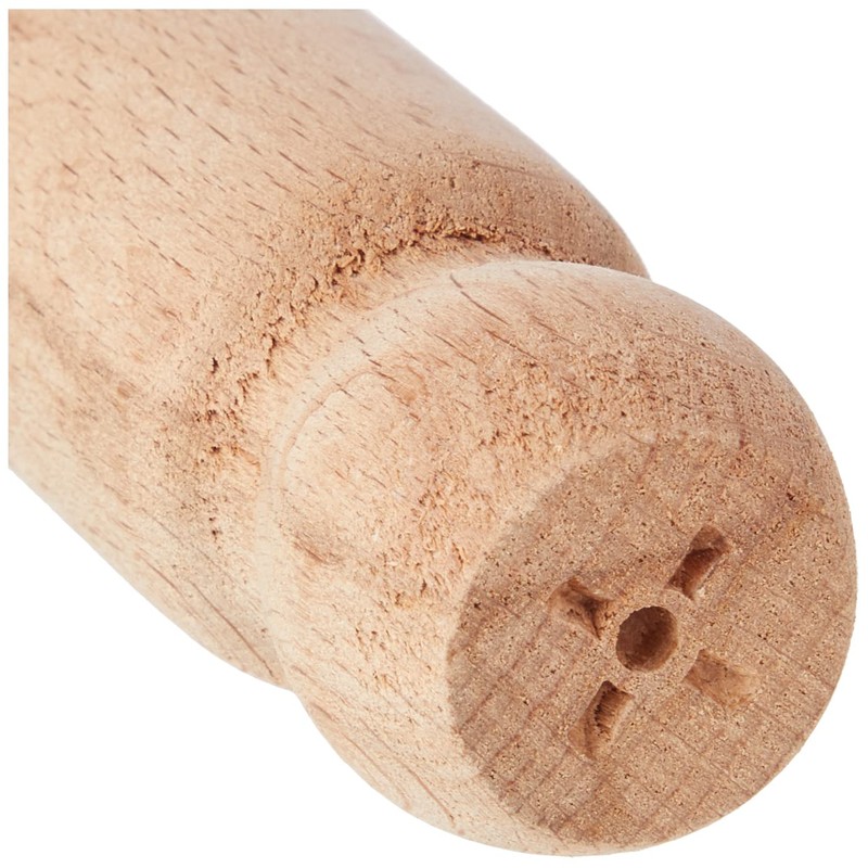 Dexam 17740120 Beech Rolling Pin 15cm, Beige