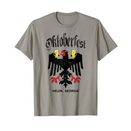 Helen GA Oktoberfest German Eagle Drinking Buddy T-Shirt