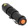 LED Flashlight 1 Mode Retractable Waterproof Handheld Lamp for Hunting