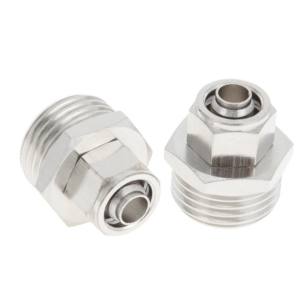 INFINAUTO Push to Connect Air Fittings 3/8" Male Thread Air