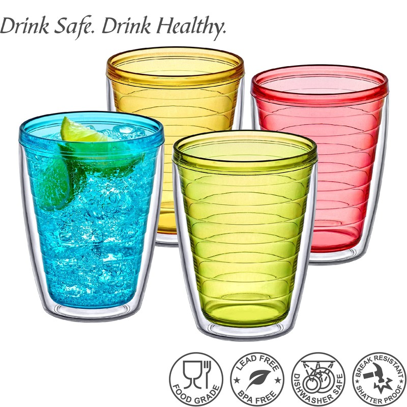 Amazing Abby - Alaska - 16-Ounce Insulated Plastic Tumblers (Set