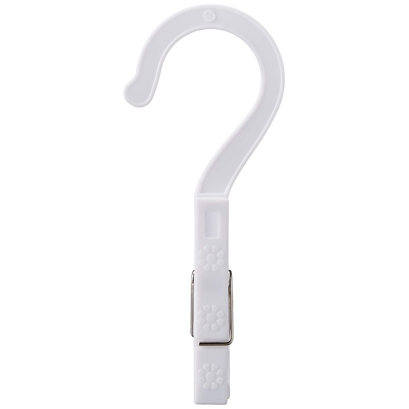 Fox Run Laundry Hooks, Set of 10 Clothing Pin Hooks,