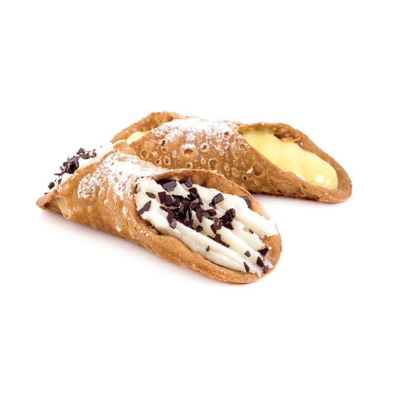 Fantes Mini Cannoli Maker Forms, Stainless Steel, Set of 4,