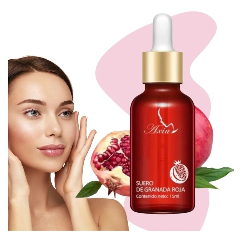 One Spring Sérum Facial de Granada, Hidratante y Nutritivo Antiarrugas,