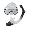 Diving Goggles Silicone Glass Plastic Ultra Clear Comfortable Adjustable Diving