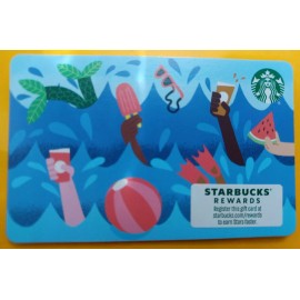 STARBUCKS CARD 2022 " SUMMER FUN " BRAND NEW~ GREAT PRICE