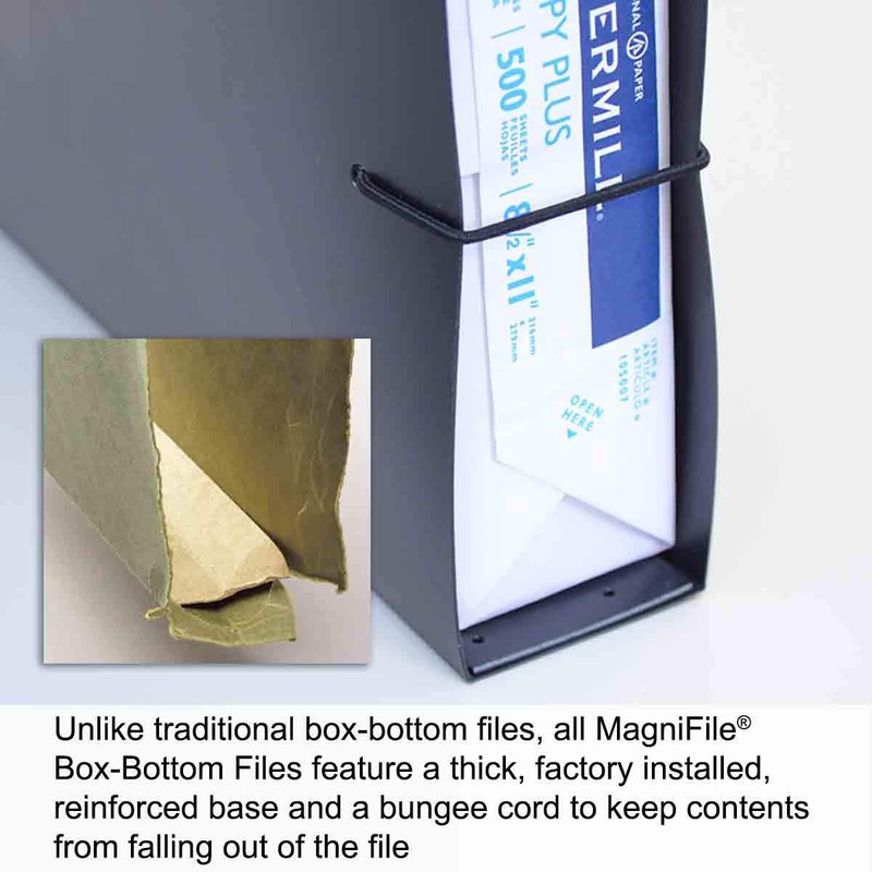 Ultimate Office MagniFile Extra-Capacity Hanging File Folders, 2" Box-Bottom, Letter